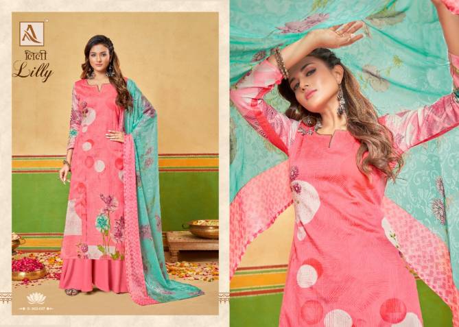 Alok Lilly 2 New Designer Fancy Casual Wear Jam Cotton Digital Print Dress Material Collection